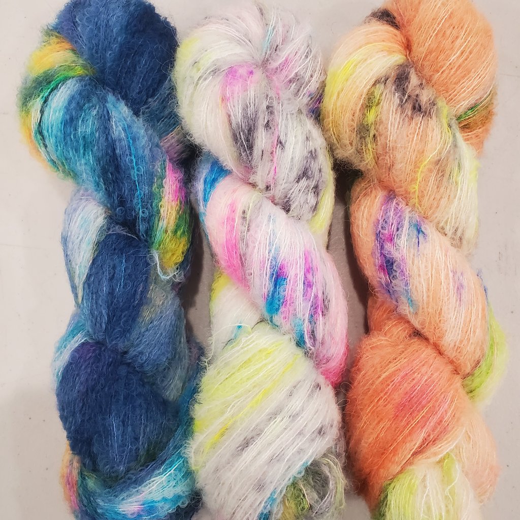 【HI FI FNK】Alpaca Boucle Knit Alpaca Boucle – Hedgehog Fibres