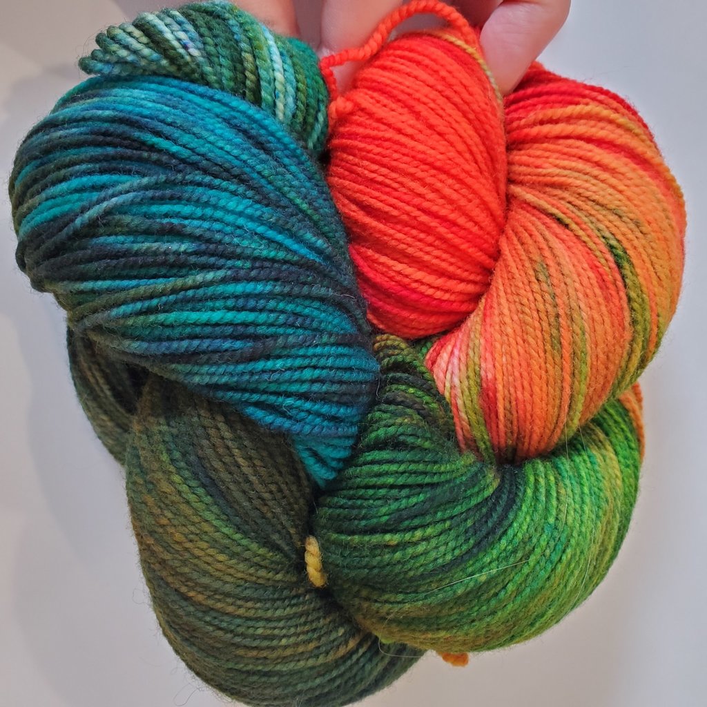 knitted wit KW Sock Nat’l Parks