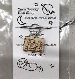 Stephanie Trettel/Yarn Galaxy Chicago Skyline Wooden Stitch Markers