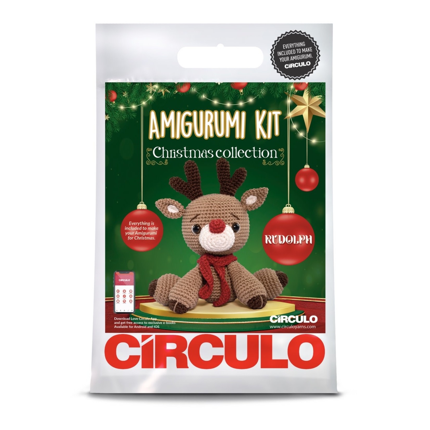 Circulo Amigurumi Kit Christmas 2022 Rudolph