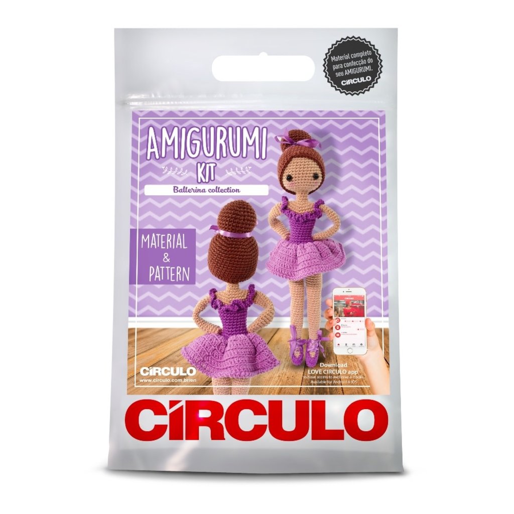 Circulo Amigurumi Ballerina Kit