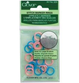 Clover Stitch Ring Markers (329)