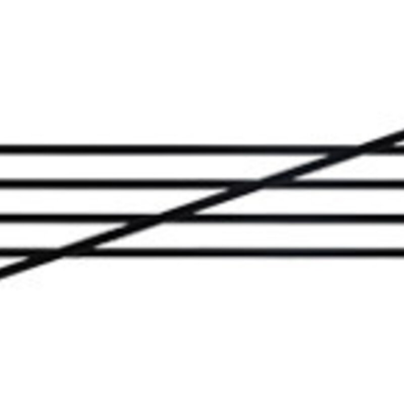 KnitPro 00 Karbonz DPN 6”