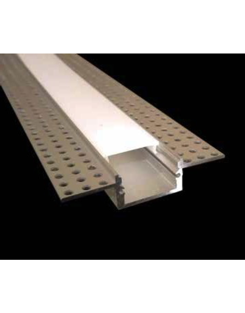 Trimless aluminum recessed channel Dark Tools