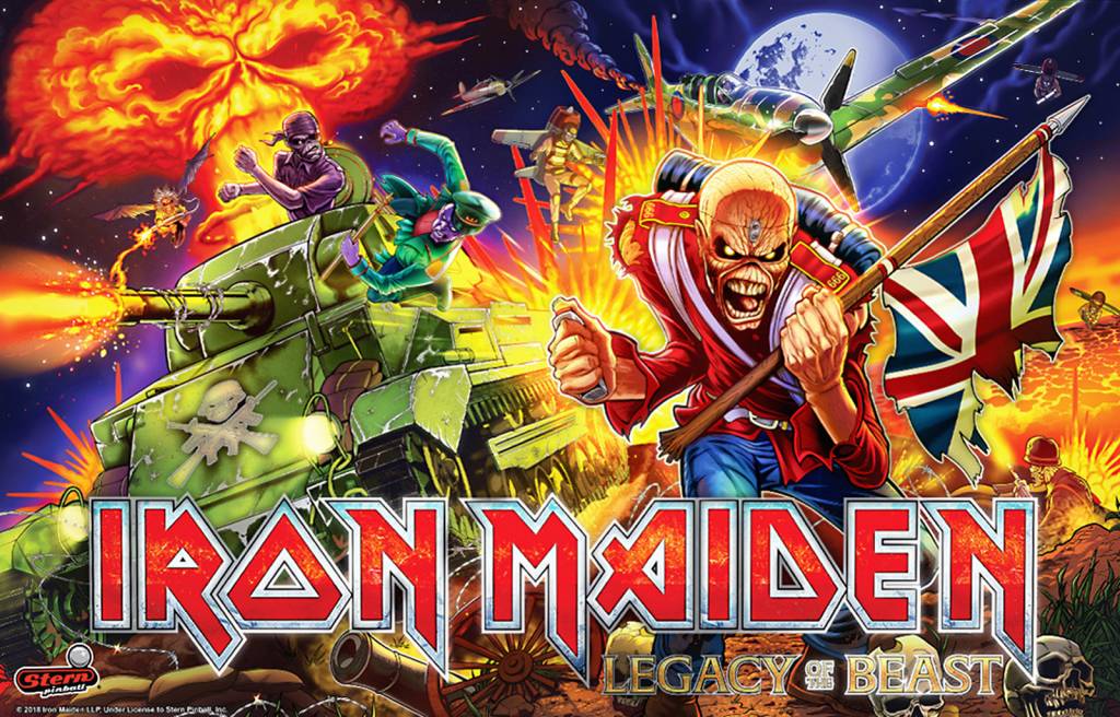 iron maiden legacy of the beast pro nitro pinball