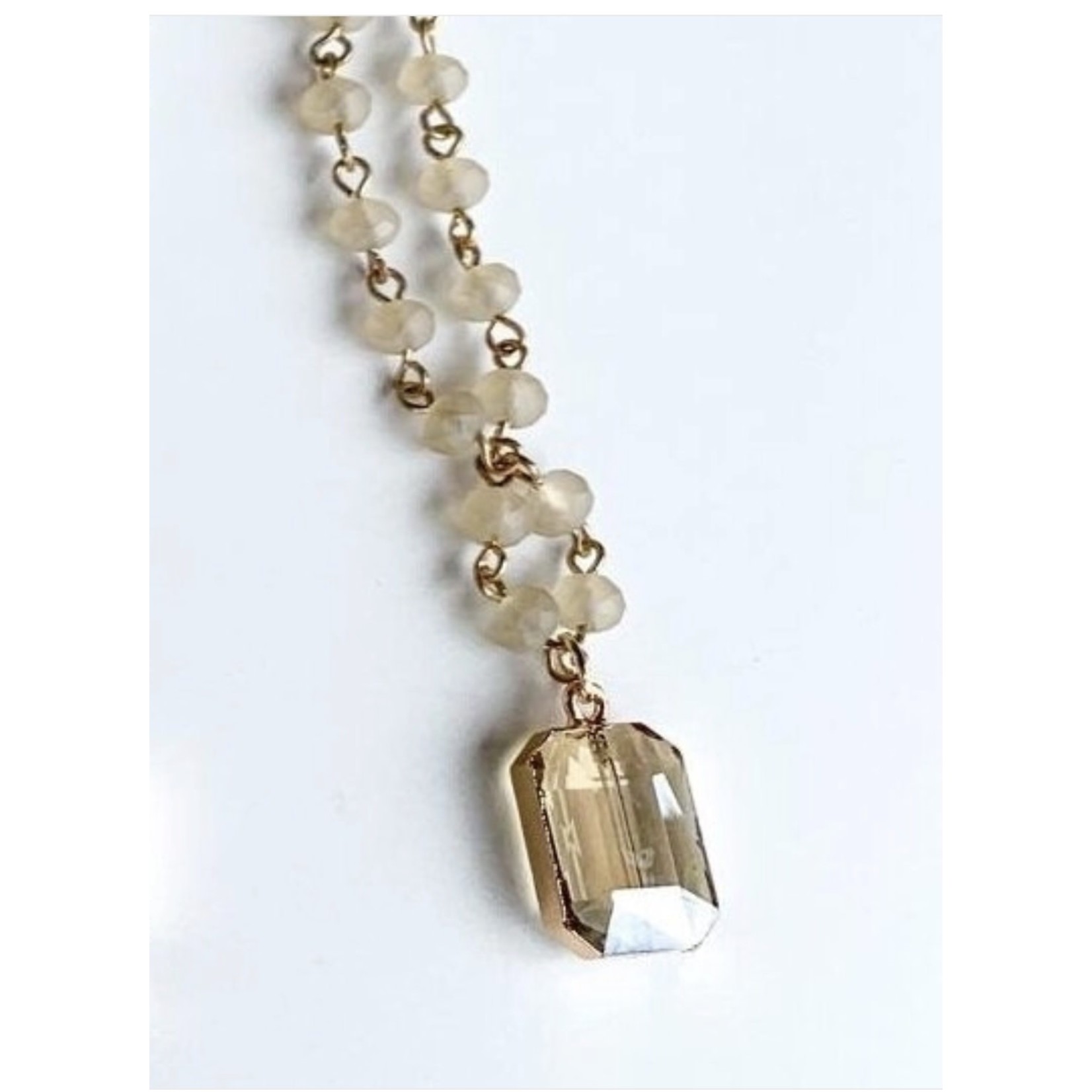 ShannAgains Jewels Bellissima Necklace -Ivory