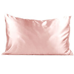 Kitsch Satin Pillow Case King Blush
