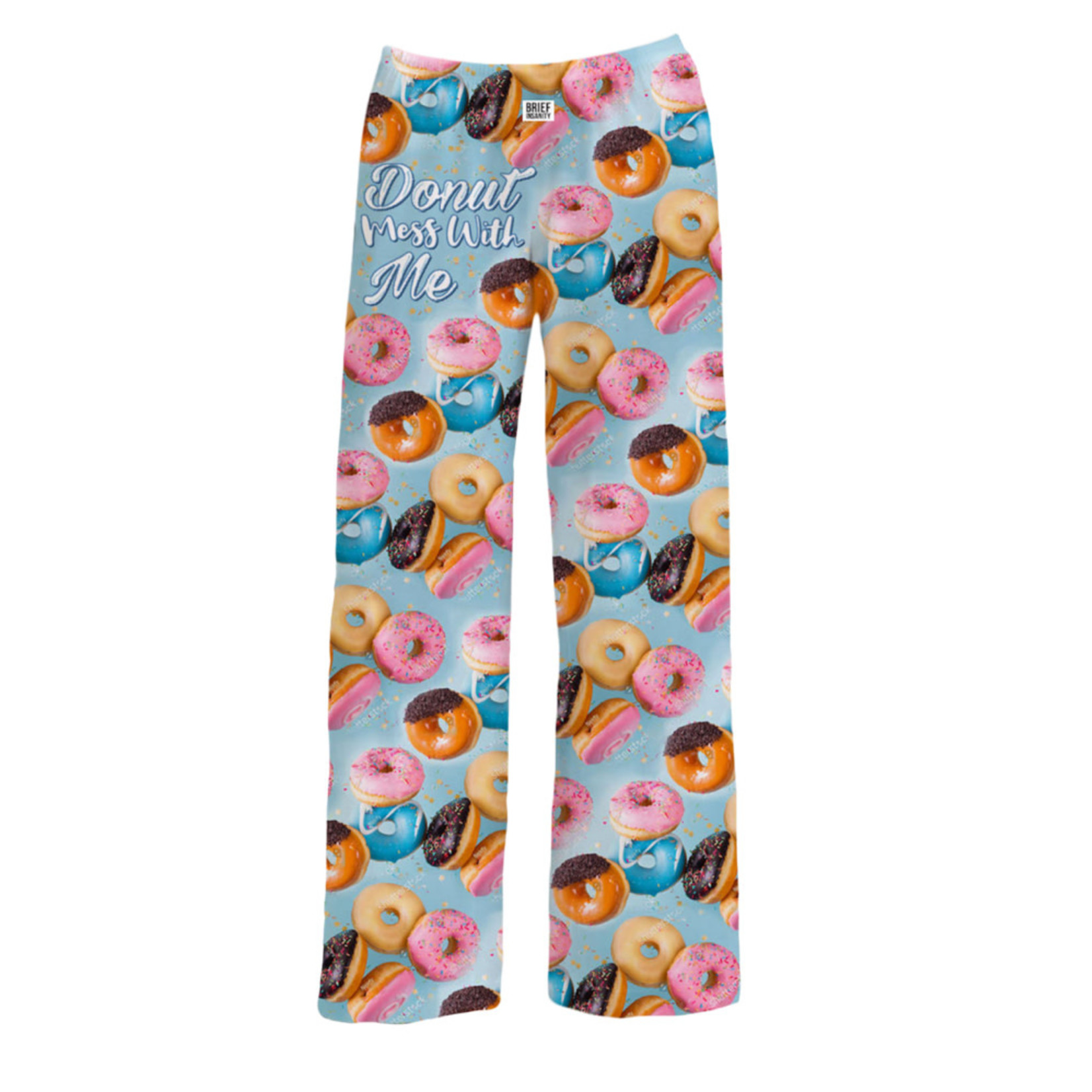 Brief Insanity Donut Mess With Me - Children’s Lounge Pants - Sz: 2T