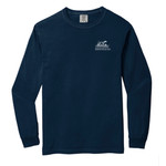 A Southern Lifestyle Lake Dog - LS Tee - True Navy - SM
