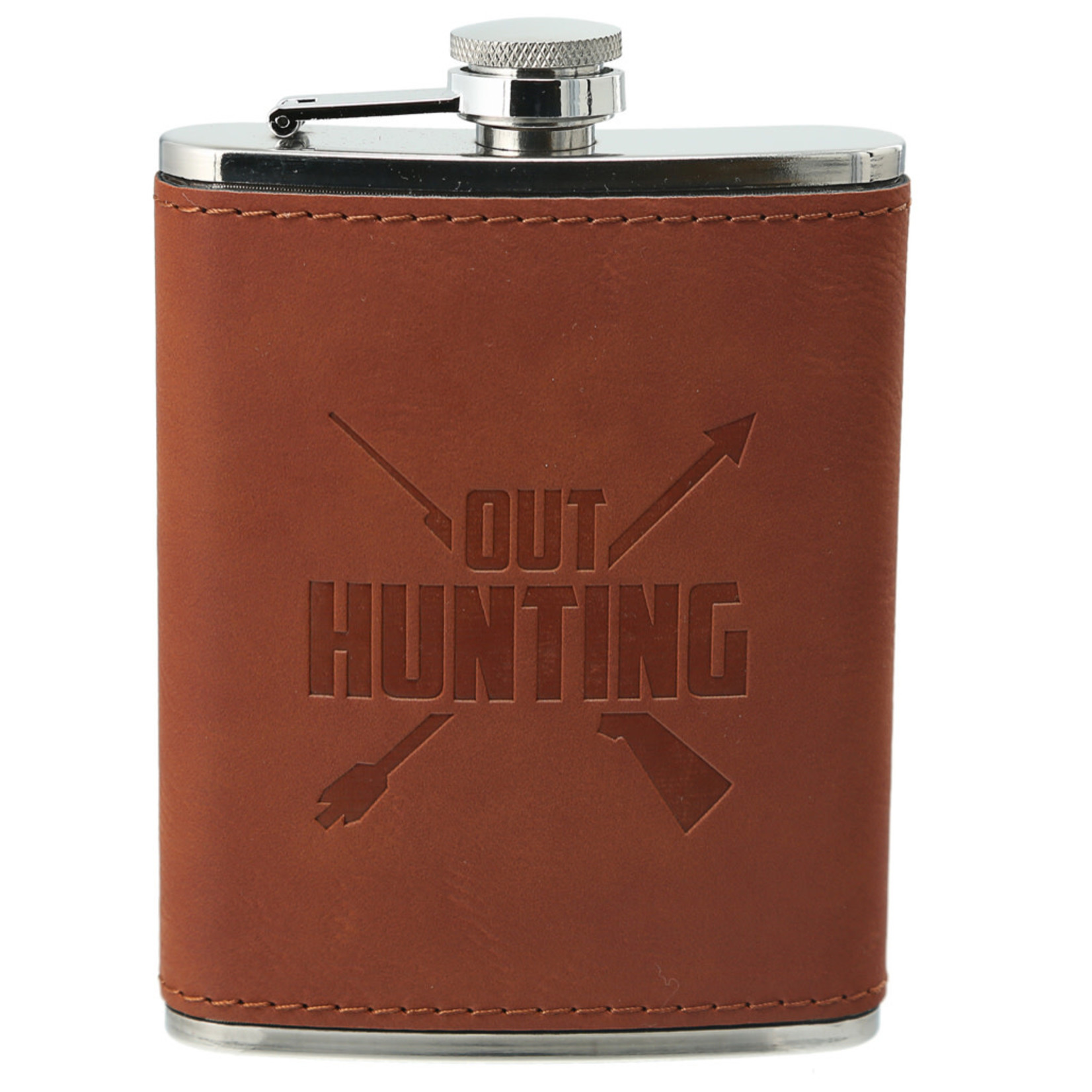 Out Hunting - PU Leather & Stainless Steel Flask