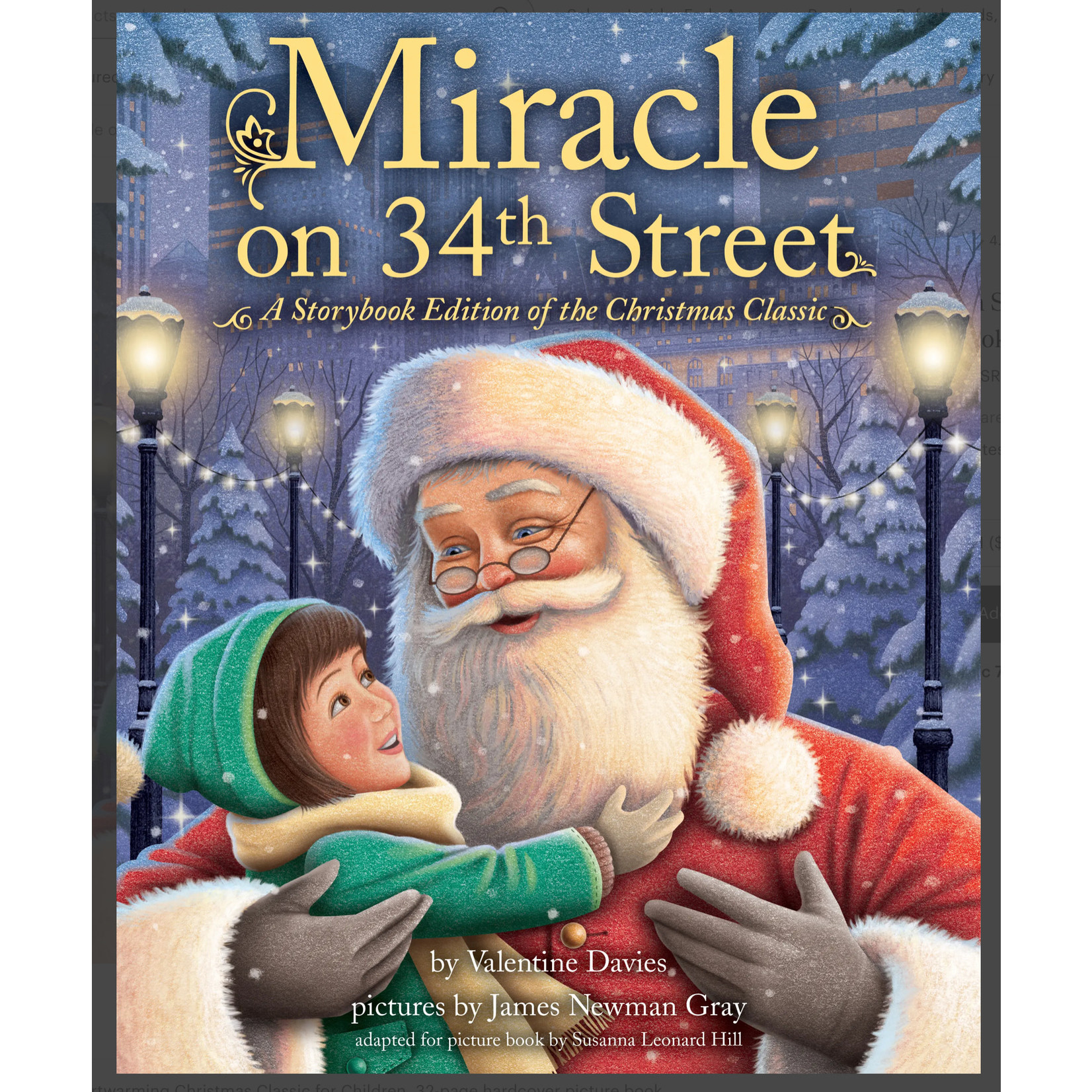 Sourcebooks Miracle on 34th Street: Christmas Classic Storybook