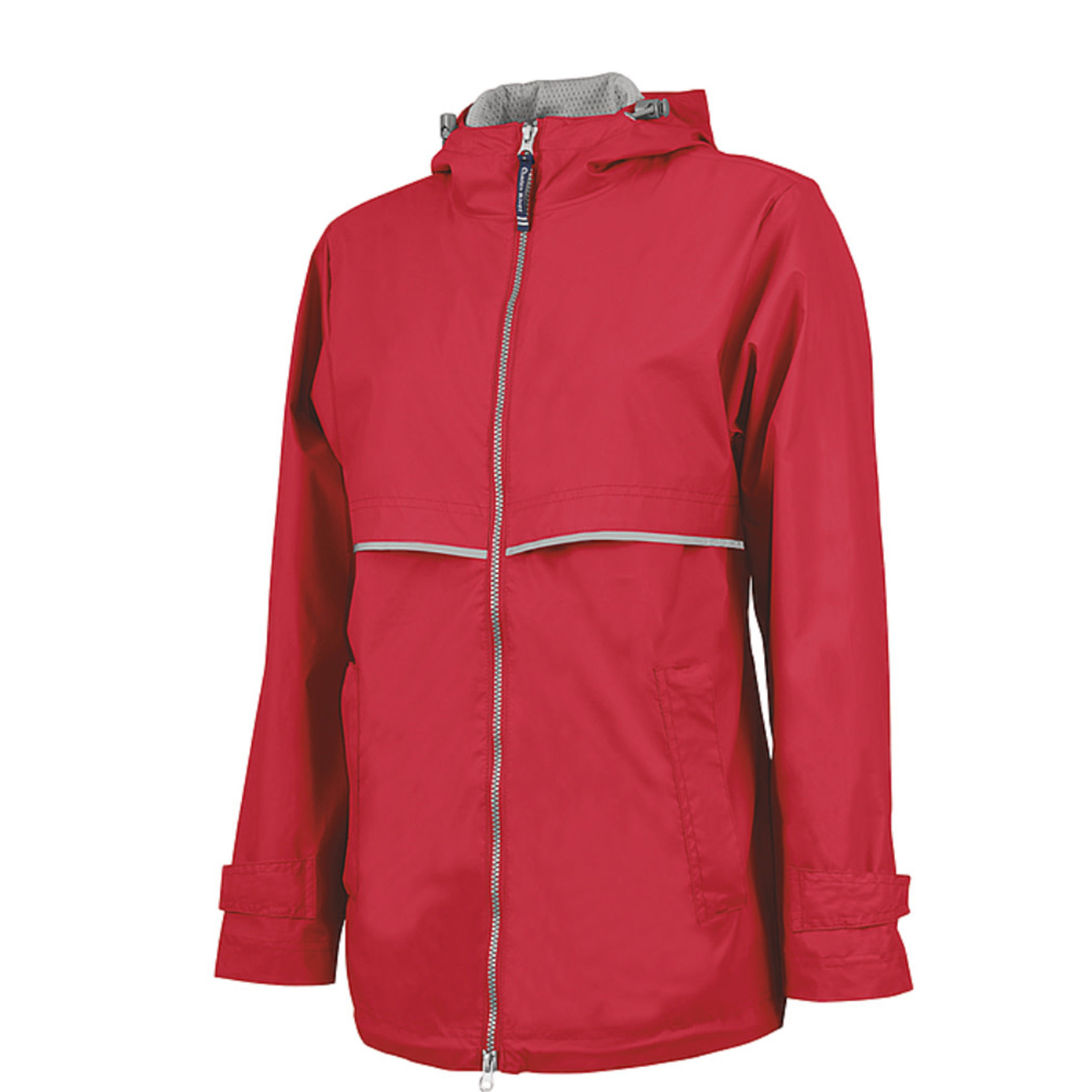 Englander Rain Jacket - Red/Reflective 