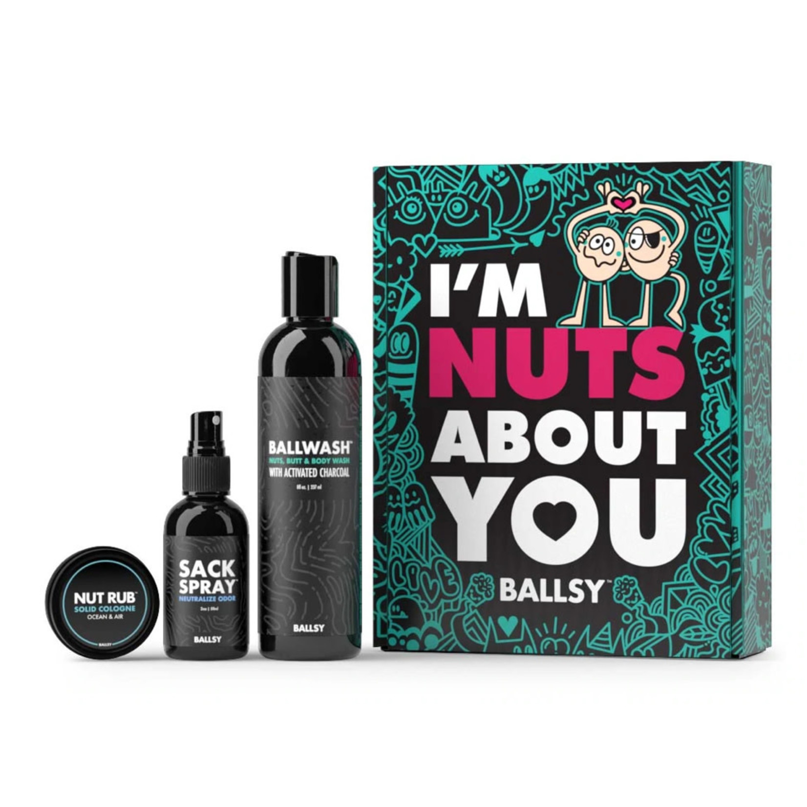 Ballsy Nuts About You Valentine’s Day Sack Pack - Forrest & Fields