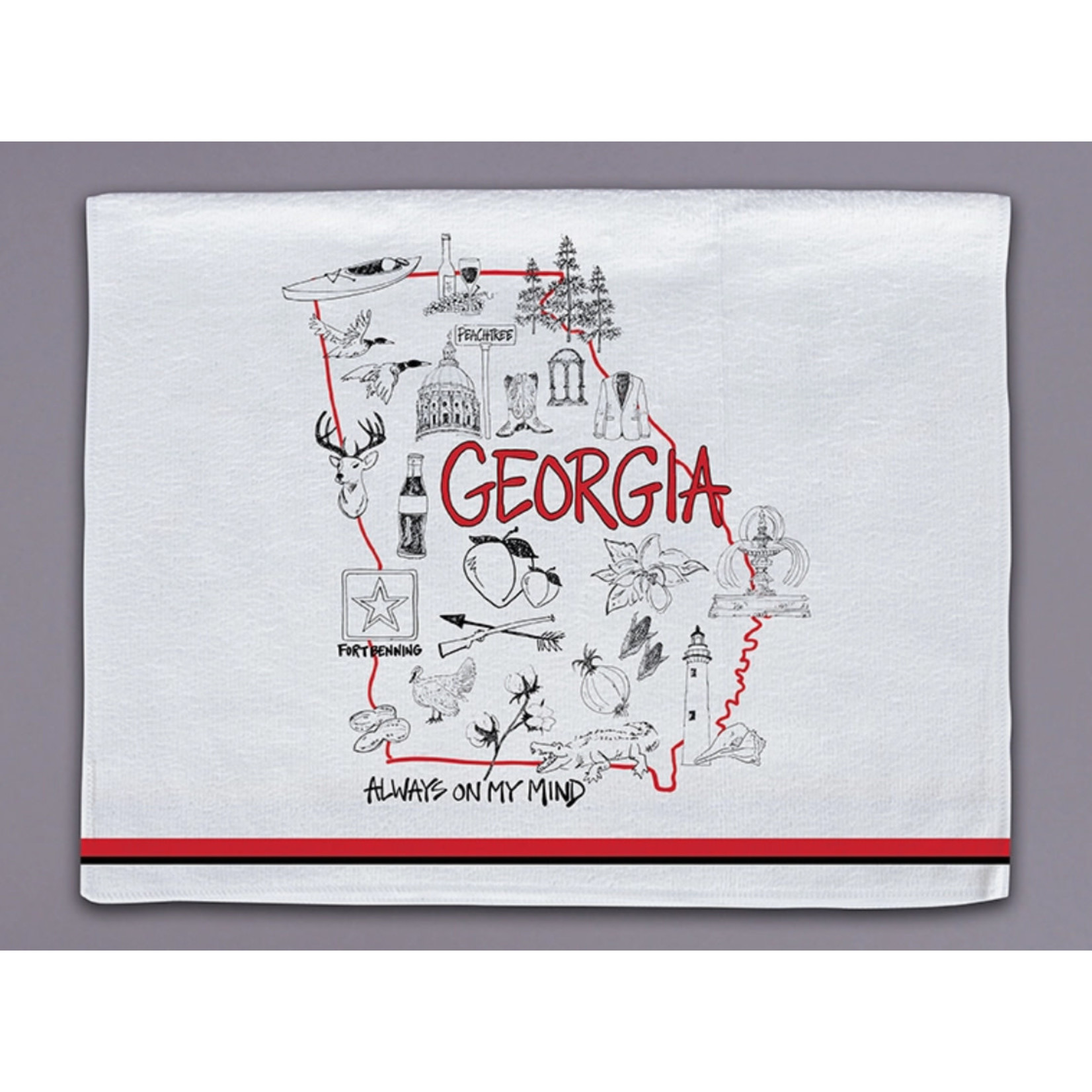 GA State Hand Towel