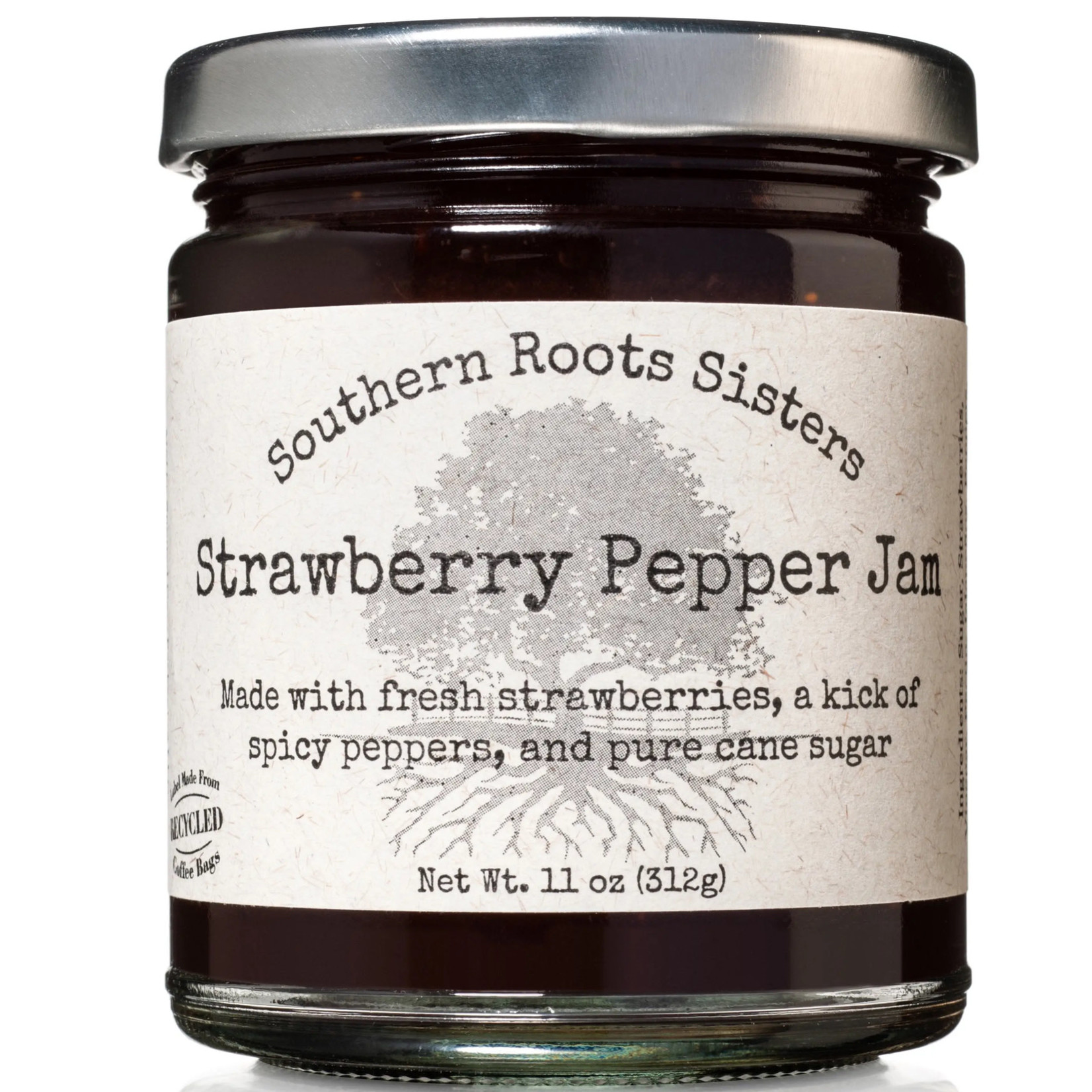 Southern Roots Sisters Strawberry Pepper Jam 11 OZ