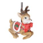 Jumping Reindeer Ornament