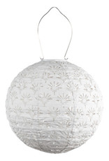 Allsop Stella Deco Globe White Lantern