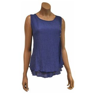 S07 Blouse Courte (Camisole), sans Manche