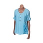 S14d Shirt with a Pocket and 3 Buttons in Front, Short Sleeves