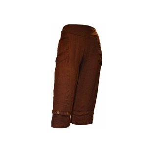 P04 Pantalon  ¾ , 2 Poches, Jambes Droites