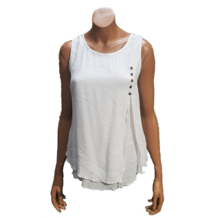 S07 Blouse Courte (Camisole), sans Manche