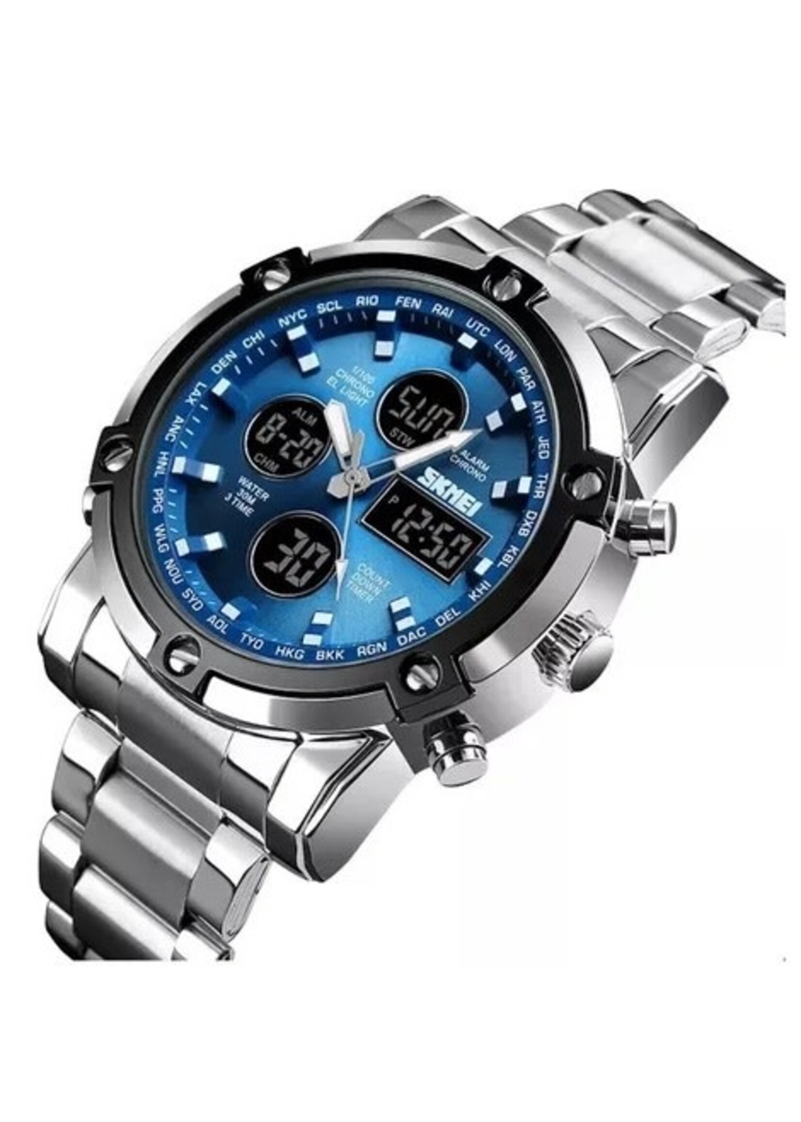 Reloj de Pulsera Plateado