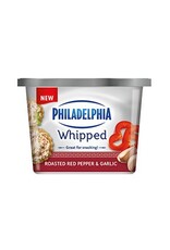 Philadelphia Whipped Cream Cheese Roasted Red Pepper and Garlic 227G