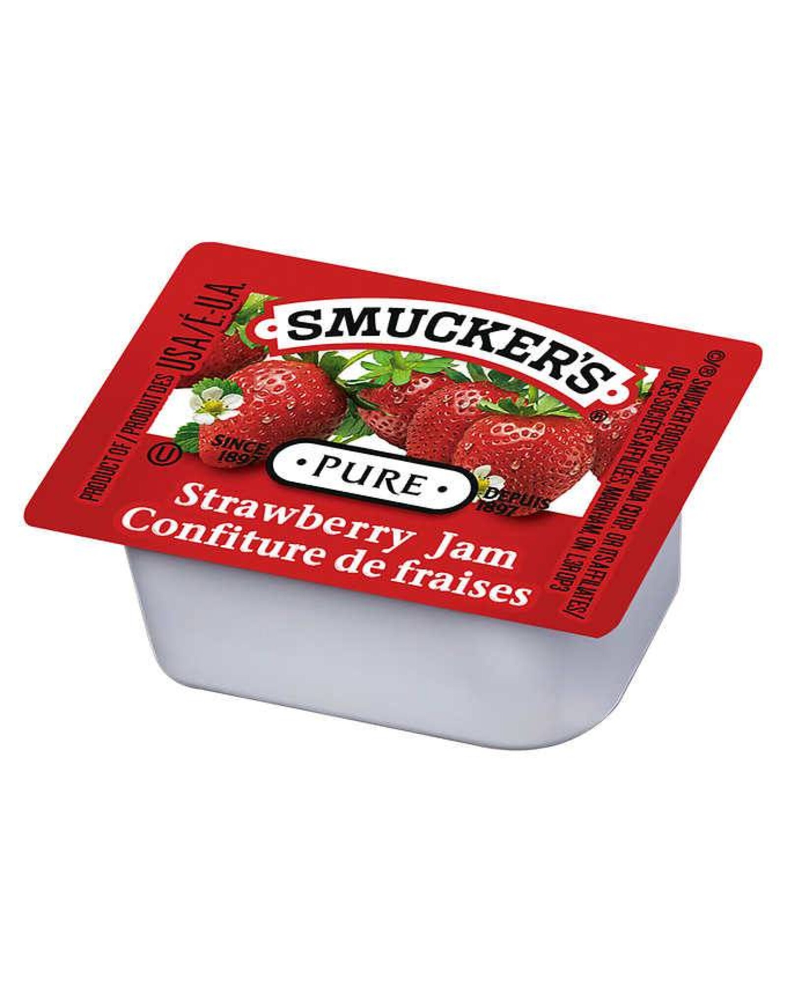Smucker’s Pure Strawberry Jam 16 mL
