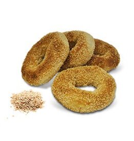 Sesame Bagels Single