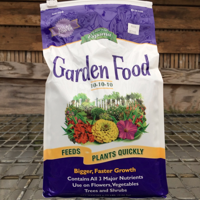 6 75lb Garden Food Fertilizer 10 Espoma Bates Nursery 6 75lb Garden Food Fertilizer 10 Espoma