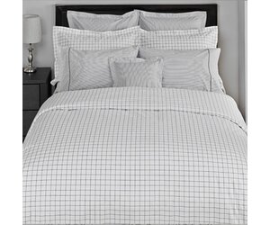 Cuddle Down Thomas Timothy Navy White King Duvet Cover Set With 2