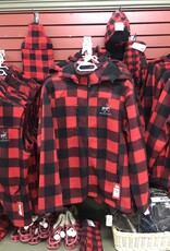 Wilberforce Plaid Women's zipper Hoodie 5019