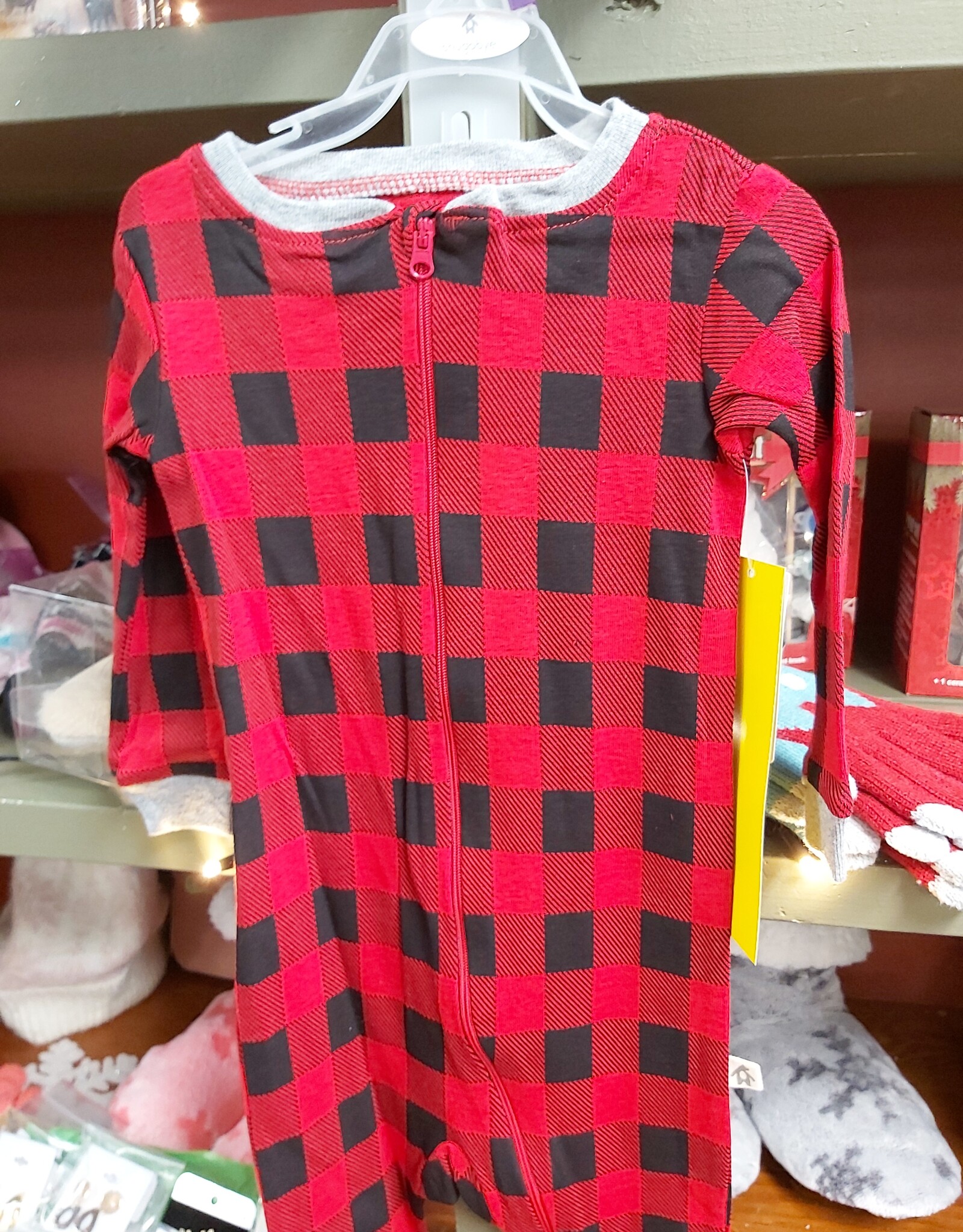 gertex Buffalo Plaid Footless Sleeper