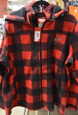 Wilberforce Plaid Men's zipper Hoodie 5018