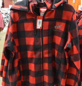 Wilberforce Plaid Men's zipper Hoodie