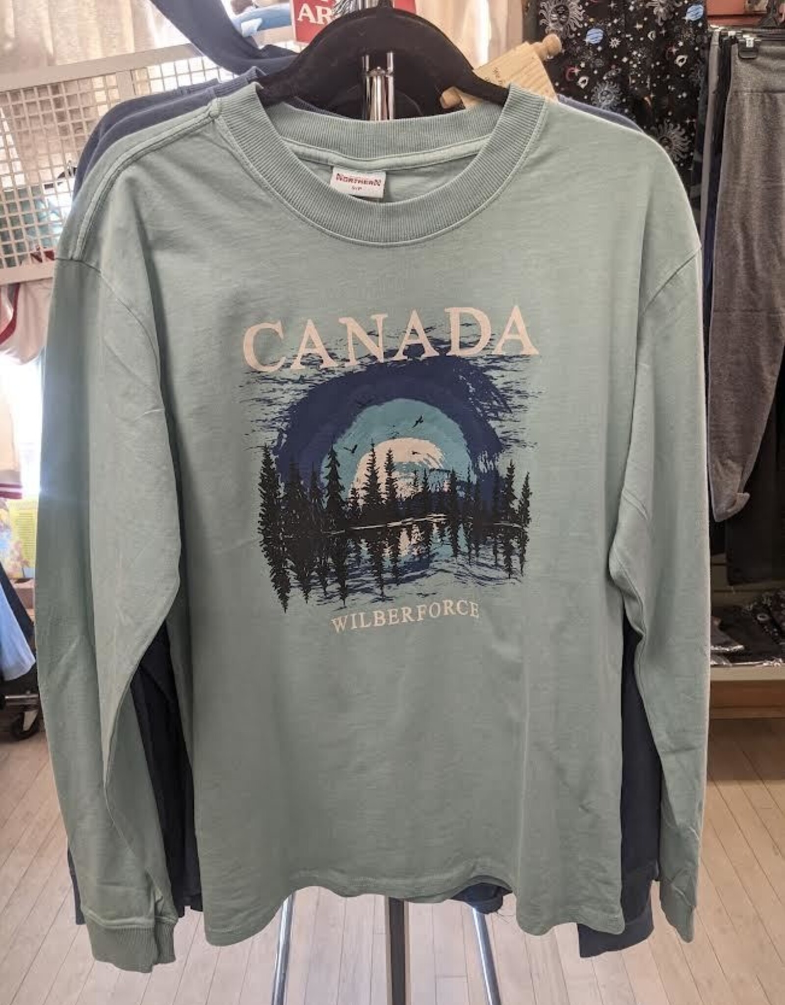 Garment Dye Long Sleeve T-shirt