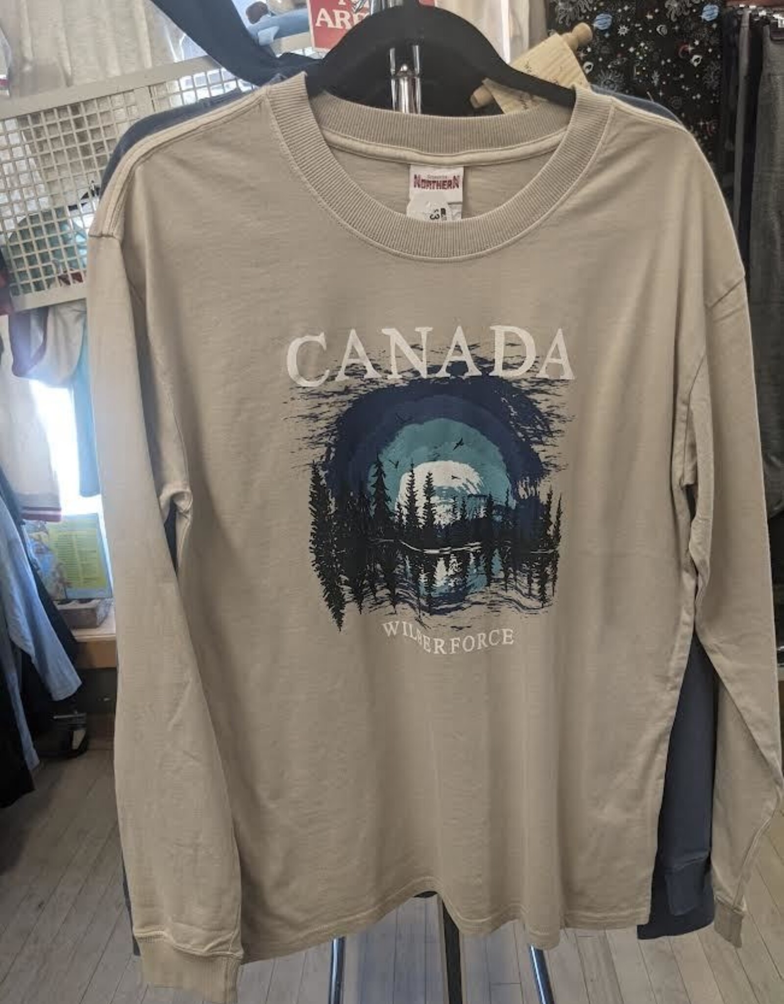 Garment Dye Long Sleeve T-shirt