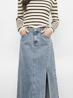 Stitch Denim Skirt