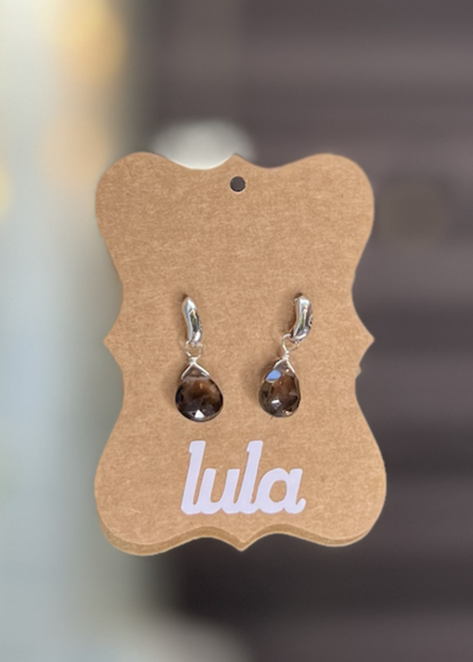 Lula Smokey Quartz Earrings