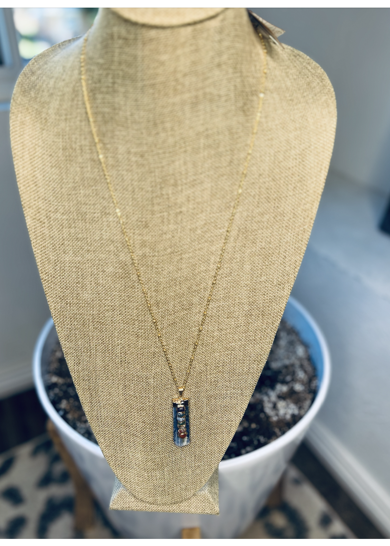 Stitch Lapis Lazuli Necklace