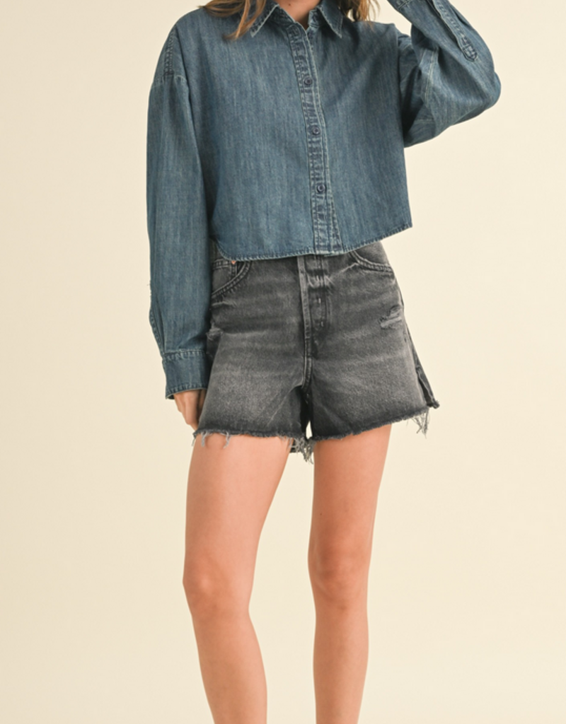 Short Boy Denim Top