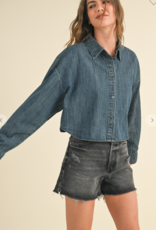 Short Boy Denim Top