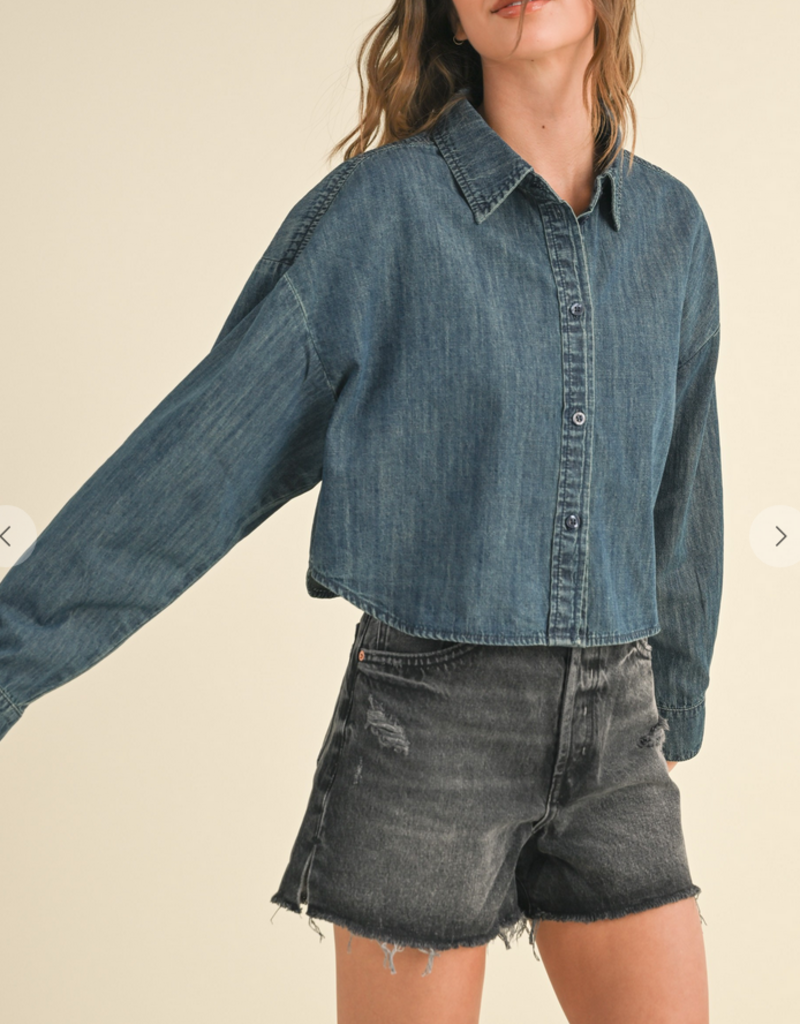 Short Boy Denim Top