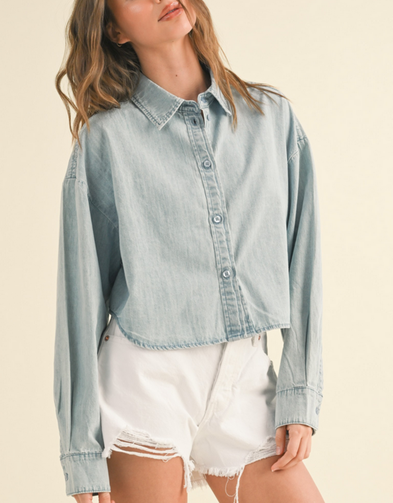 Short Boy Denim Top