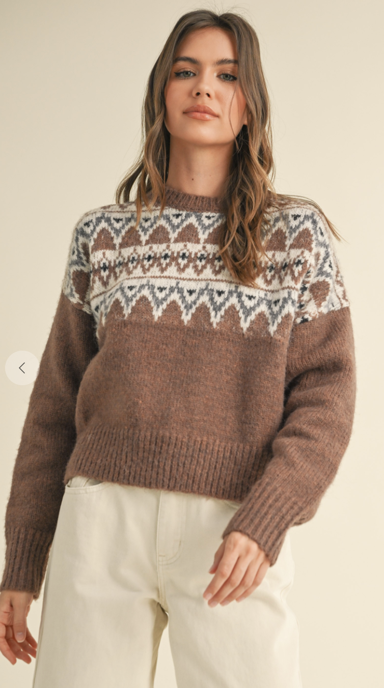 Aztec sweater best sale