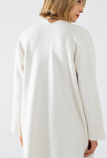 Faux Fur Pocket Cardigan