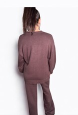 Chocolate Tie Cardigan