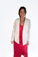 Eyelet Lace Blazer