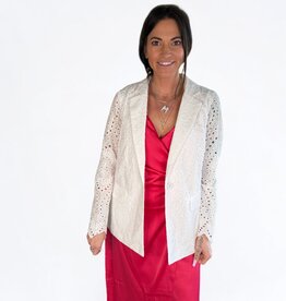 Eyelet Lace Blazer