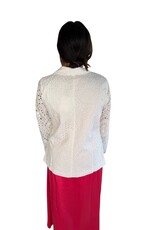 Eyelet Lace Blazer